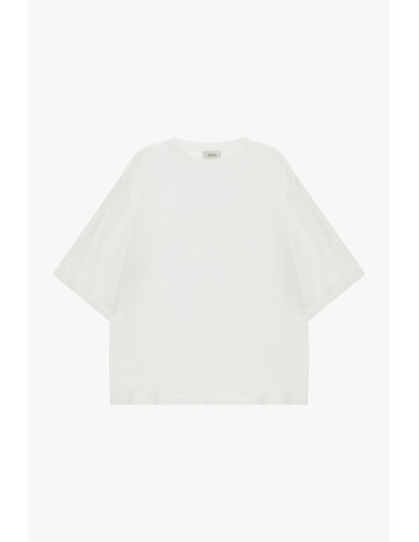 T-Shirt Ampla com Mangas Curtas e Gola Redonda Dixie
