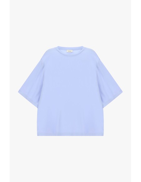 T-shirt ampla com mangas curtas e decote redondo Dixie
