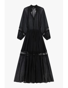 Vestido Longo com Detalhes Vazados Dixie 2