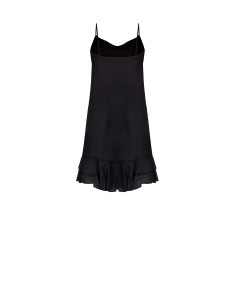 Vestido Curto em Lyocell Ultralight com Rosas Aplicadas Rinascimento 2