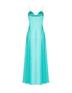 Vestido maxi corte império em cetim Rinascimento 2