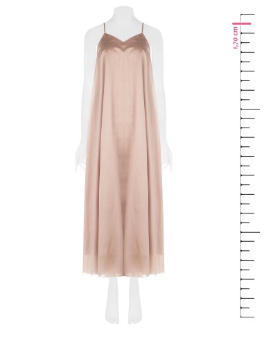 Maxi Vestido em Trapézio em Lyocell Ultraleve Rinascimento
