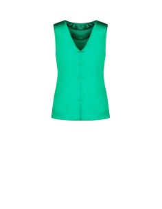 Top em cetim com broche Calla Rinascimento 2