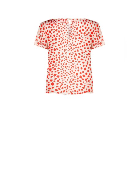 Blusa Acinturada e Fluida em Cetim Rinascimento