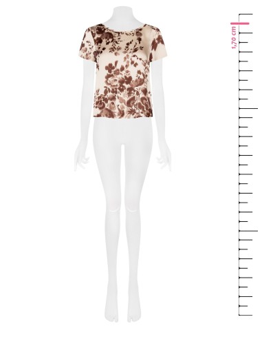 Blusa Larga e Fluida em Cetim Ultraleve Efeito Sedoso Rinascimento