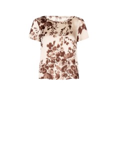 Blusa Ampla E Fluida Em Cetim Ultraleve Com Efeito Sedoso Rinascimento