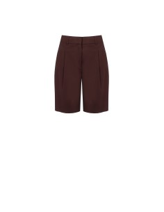 Bermuda em mistura de algodão elástico Rinascimento