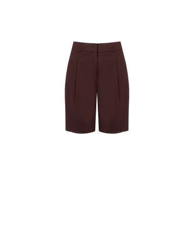 Bermuda em mistura de algodão elástico Rinascimento