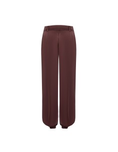 Calças largas estilo balão em cetim com botões nos tornozelos Rinascimento 2