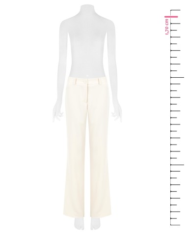 Calças Retas em Tecido Fluido Rinascimento