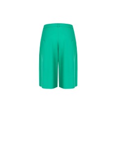 Bermuda em mistura de algodão com pinças e bolsos Rinascimento 2