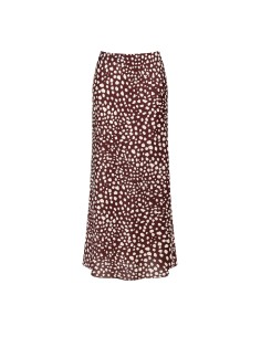 Saia Longa em Cetim com Zíper Lateral Rinascimento