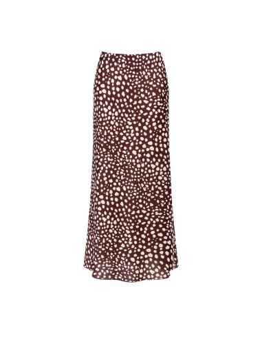 Saia Longa em Cetim com Zíper Lateral Rinascimento