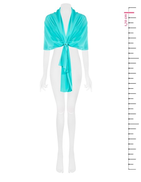 Foulard Estola para os Ombros em Georgette Rinascimento