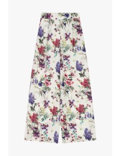 Calças Palazzo com estampado floral e perna larga Dixie