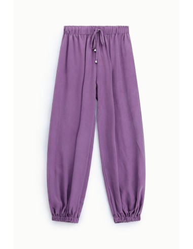 Calças de jogging largas com punhos elásticos Dixie