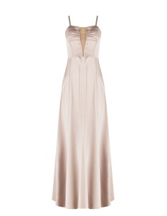 Abito Lungo Bustier A Ruota In Raso Rinascimento - Vestiti Firmati ... 2