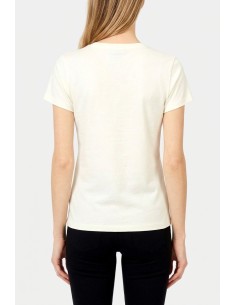 T-Shirt Con Stampa E Strass Liu Jo - Vestiti Firmati Life Smiles