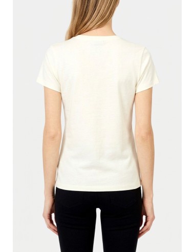 T-Shirt com estampa e strass Liu Jo