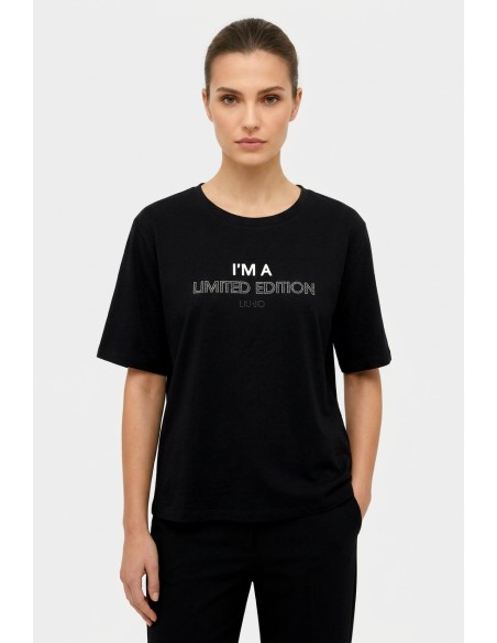 T-Shirt com estampa Liu Jo