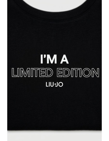 T-shirt com estampa Liu Jo