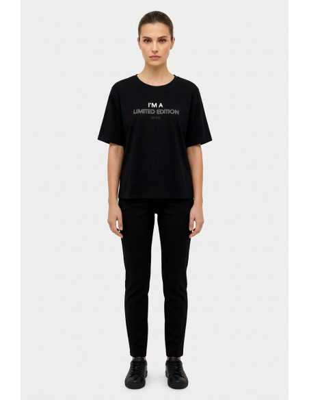 T-Shirt com estampa Liu Jo
