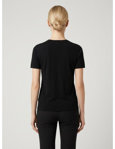 T-shirt com logótipo e pedras preciosas Liu Jo