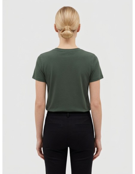 T-shirt com logótipo e pedras preciosas Liu Jo