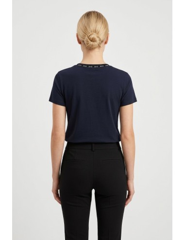 T-Shirt Con Lettere Logo Con Pietre preziose Liu Jo - Vestiti Firma...