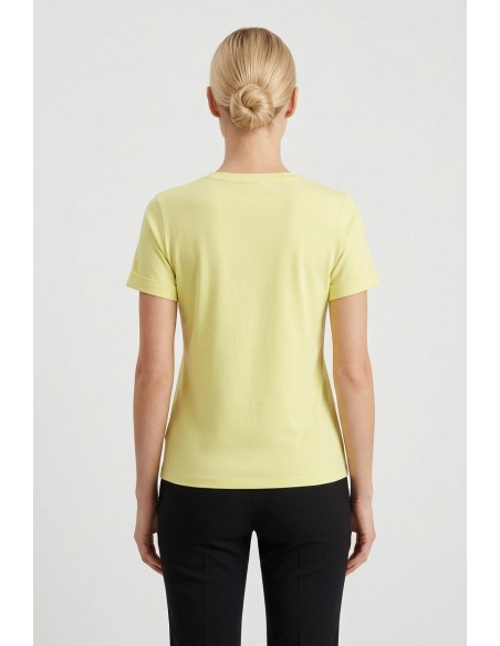 T-Shirt Con Fantasia Floreale Liu Jo - Vestiti Firmati Life Smiles