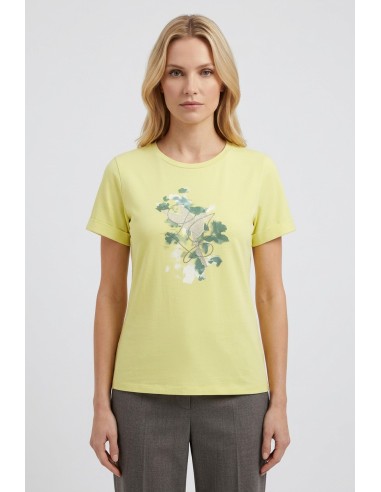 T-Shirt Con Fantasia Floreale Liu Jo - Vestiti Firmati Life Smiles