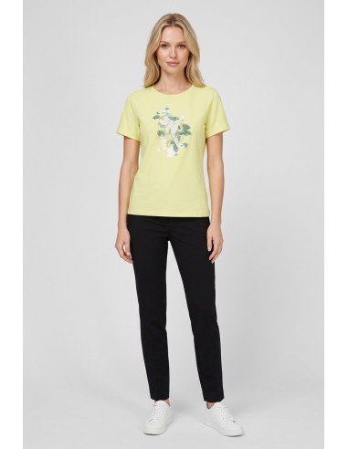 T-Shirt Con Fantasia Floreale Liu Jo - Vestiti Firmati Life Smiles