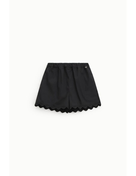 Shorts com bainha ondulada feminino Dixie