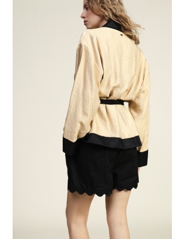 Shorts para mulher com barra ondulada Dixie