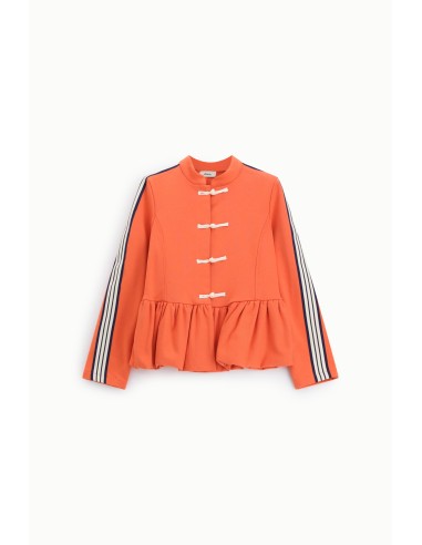 Felpa Senza Cappuccio Con Nodo E Volant Dixie - Vestiti Firmati Lif...