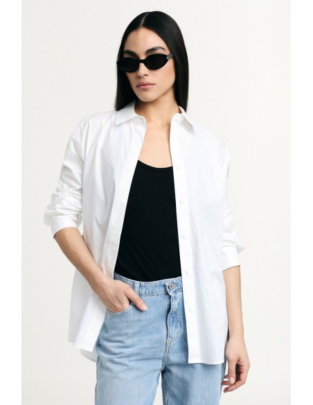 Camicia Con Collo Classico E Maniche Lugnhe Please - Vestiti Firmat...