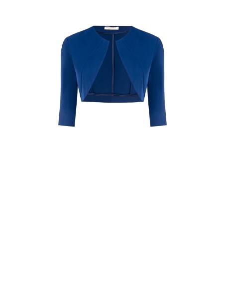 Bolero (cobertura para os ombros) em tecido fluido Rinascimento