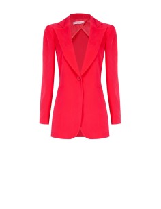 Blazer cintado em mistura de viscose Rinascimento