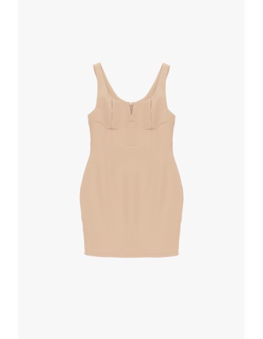 Vestido Curto Com Alças Largas E Copas Moldadas Dixie