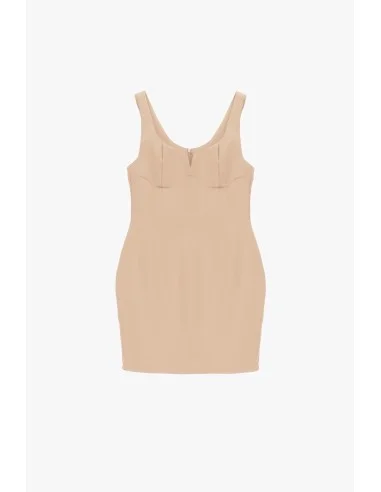 Vestido Curto Com Alças Largas E Copas Moldadas Dixie