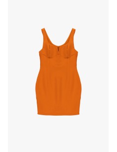 Vestido Curto Com Alças Largas E Copas Moldadas Dixie