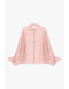 Camisa Ampla Com Mangas Compridas Franzidas Dixie 2