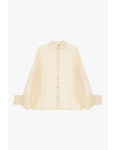 Camisa Ampla Com Mangas Compridas Franzidas Dixie