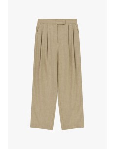 Pantaloni Palazzo Vita Alta Con Pinces Frontali Dixie - Vestiti Fir... 2