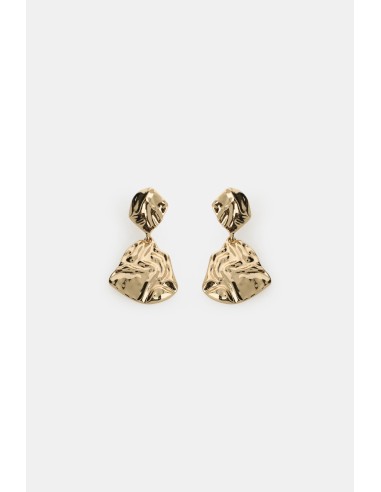 Brincos Pendentes Efeito Martelado Fecho de Pino Dixie