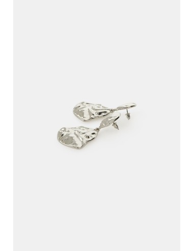 Brincos Pendentes Efeito Martelado Fecho de Pino Dixie