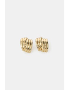 Brincos de Argola Multi-Faixa Dixie