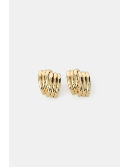 Brincos de Argola Multi-Faixa Dixie