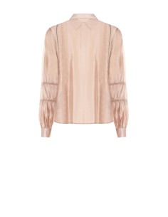 Camisa ultraleve em mistura de lyocell com detalhes perfurados Rinascimento 2