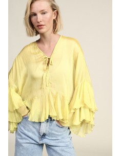 Camicia Con Volants Ampi Dixie - Vestiti Firmati Life Smiles